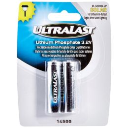 Ultralast Ul14500sl-2p 14500 Lithium Batteries For Solar Lighting 2 Pk
