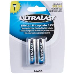 Ultralast Ul14430sl-2p 14430 Lithium Batteries For Solar Lighting 2 Pk