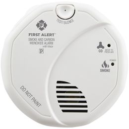 First Alert Combination Smoke & Carbon Monoxide Alarm With Voice & Location