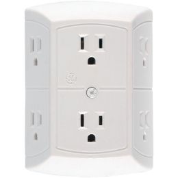 Ge 6-outlet In-wall Adapter