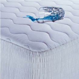 Queen size 100-Percent Cotton Waterproof Mattress Pad - Hypoallergenic