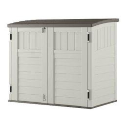 Outdoor 4-ft x 2-ft Locking Storage Shed with Easy Lift Lid