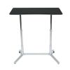 Modern Ergonomic Sit Down Stand Up Desk in Black Finish