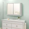 Modern 22 x 18 inch Bathroom Wall Mirror Medicine Cabinet