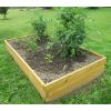 Western Red Cedar Wood 3-Ft x 6-Ft Raised Garden Bed Planter Kit - Made in USA