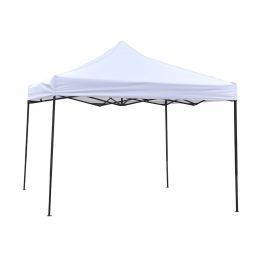 White 10-Ft x 10-Ft Outdoor Water Resistant Canopy with Steel Frame