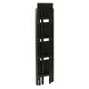 Black 4-Tier Shelf Folding Shelving Unit Bookcase Storage Shelves Tower