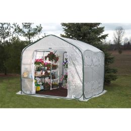 Farm-House Home Garden UV Resistant Greenhouse (9' x 9')